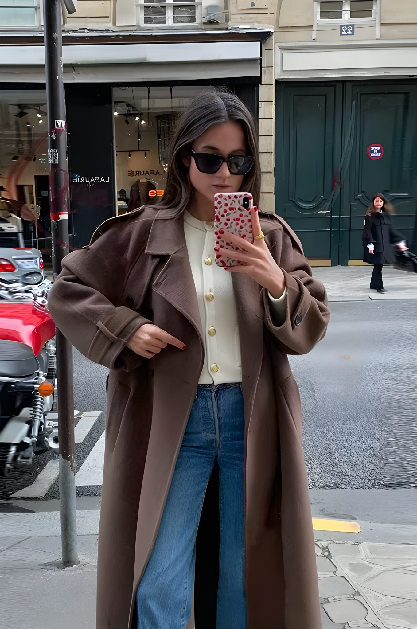 Dames wollen mantel – quiet luxury