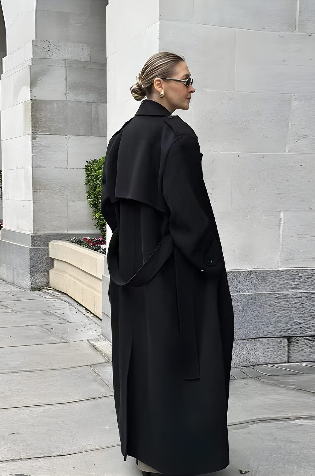 Dames wollen mantel – quiet luxury