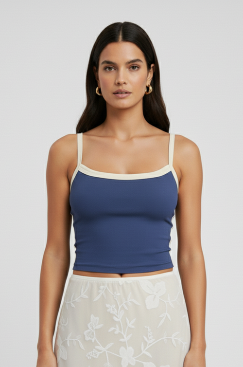 Cami crop top – slim fit & stretch