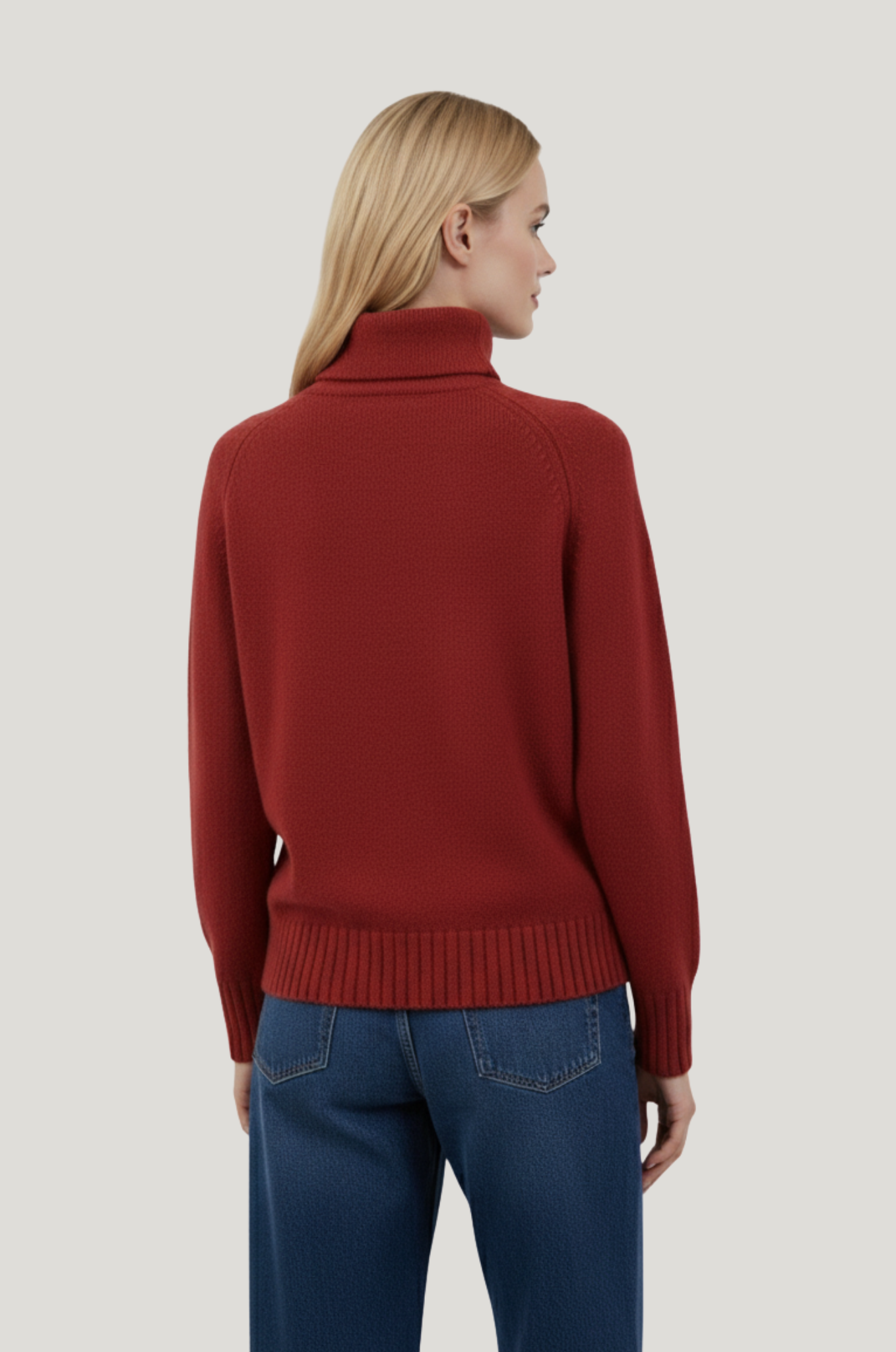 Dames kasjmier feeling coltrui – warm & loose fit