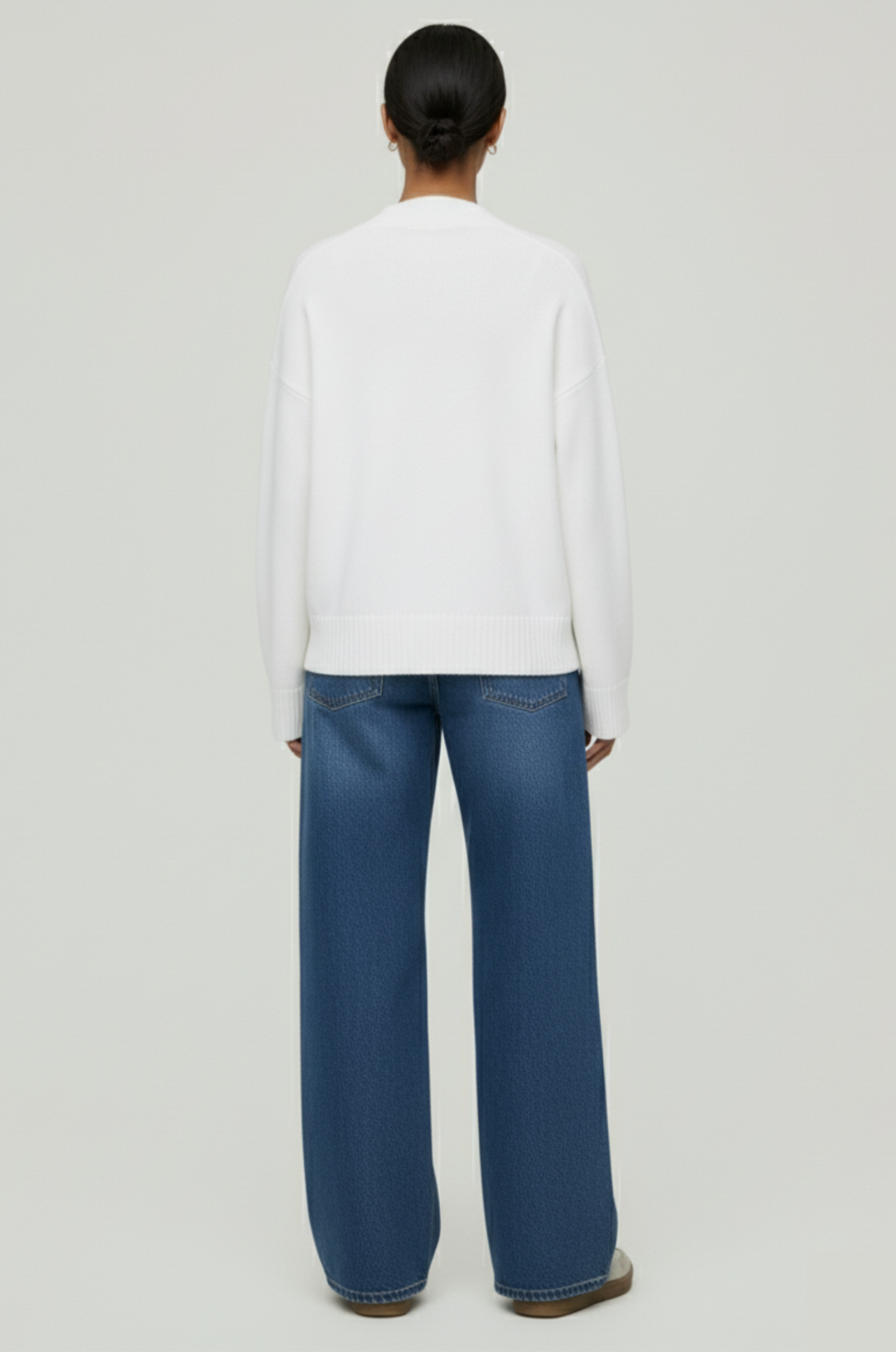 Dames gebreid vest – V-hals, quiet luxury