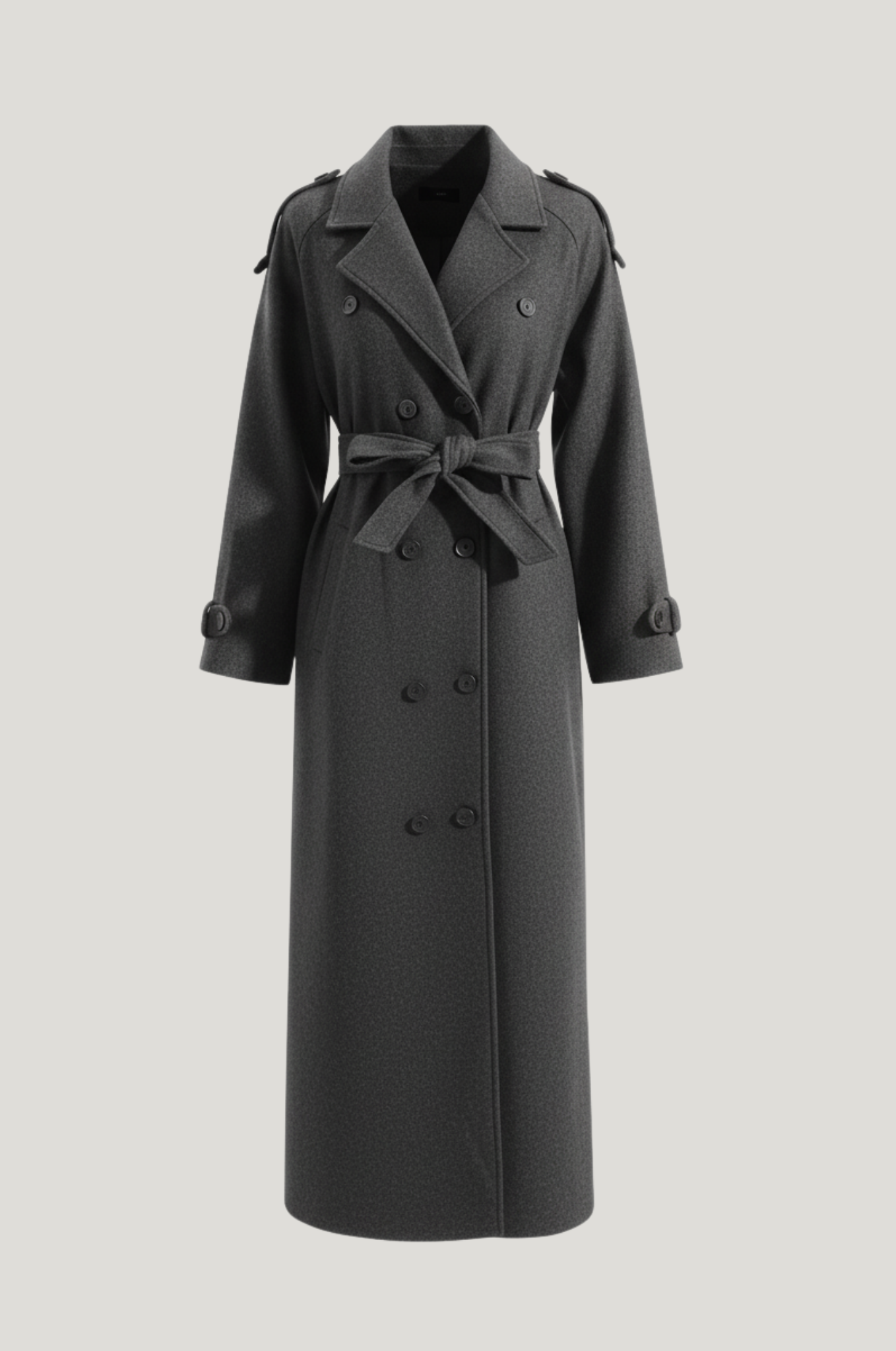 Dames wollen mantel – quiet luxury