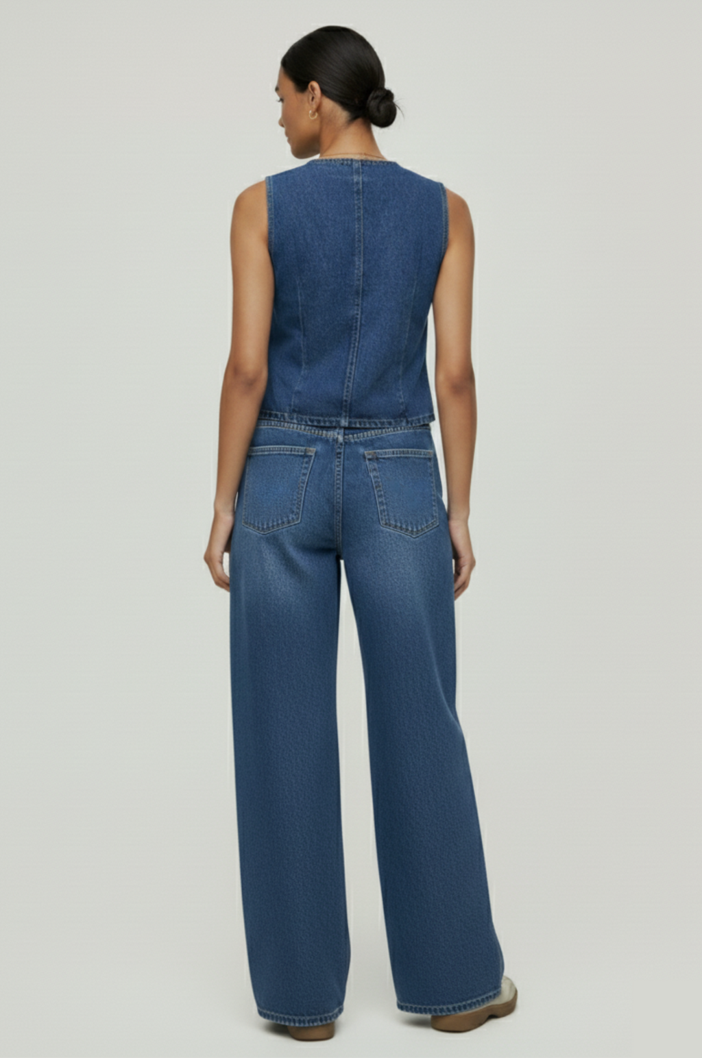 Denim set dames – heavy & 90s minimal