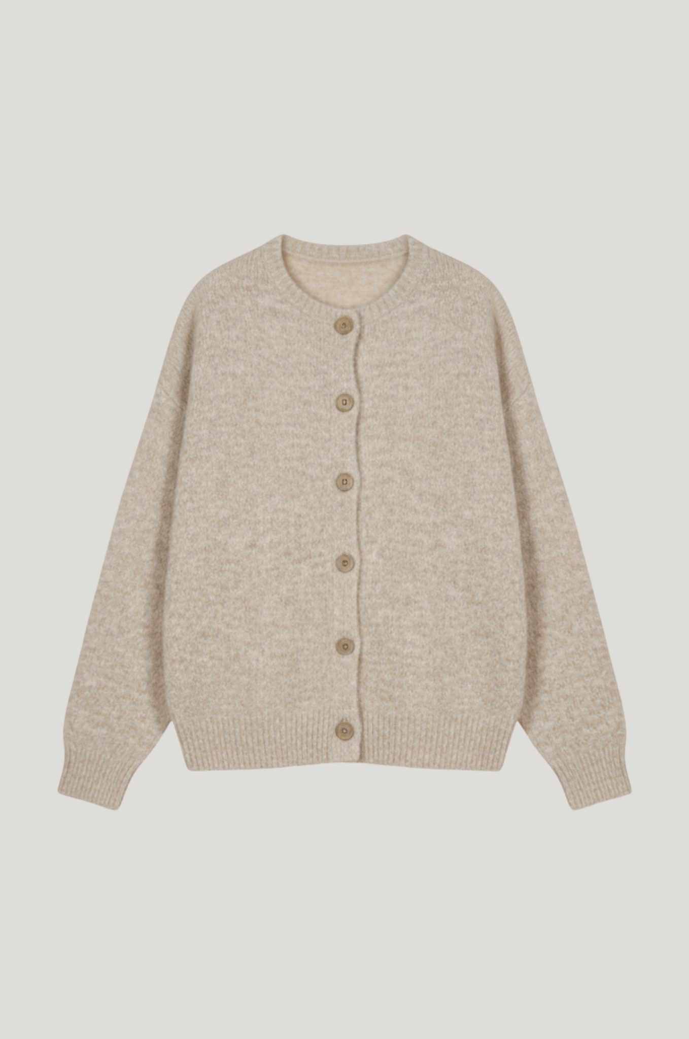 Dames cardigan – cashmere-touch, elegant