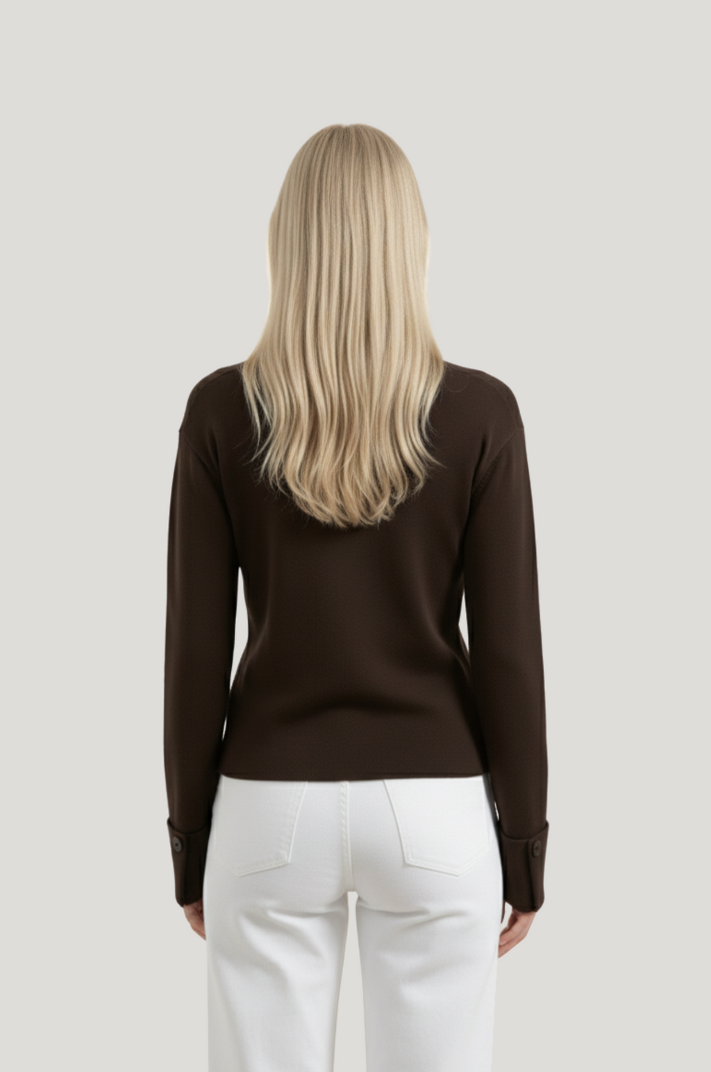 Getailleerd V-hals vest – tailored fit