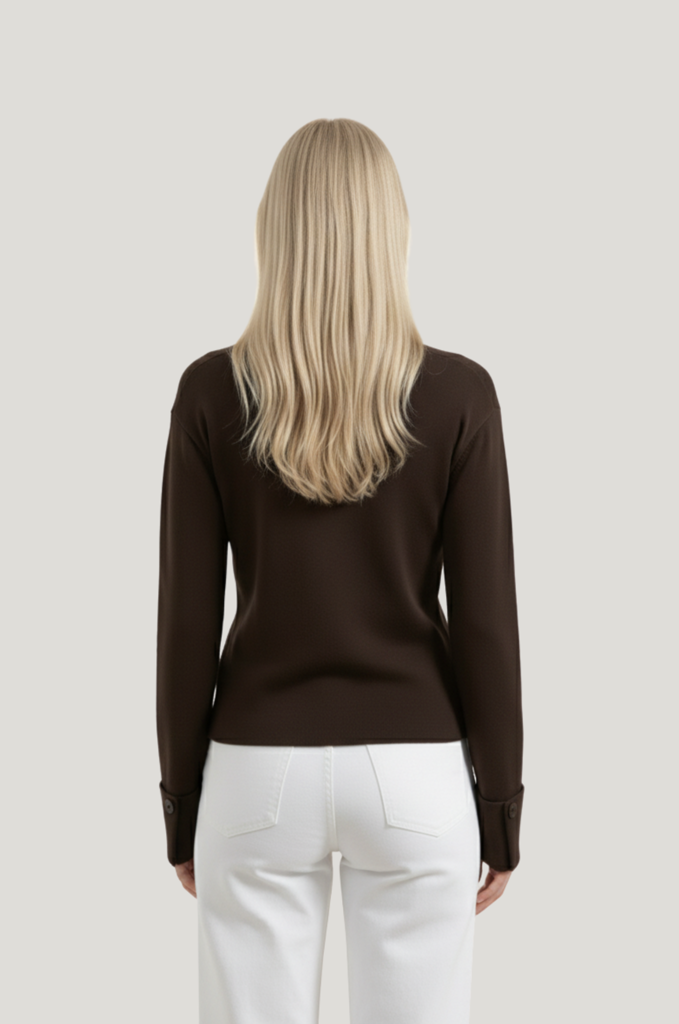 Getailleerd V-hals vest – tailored fit