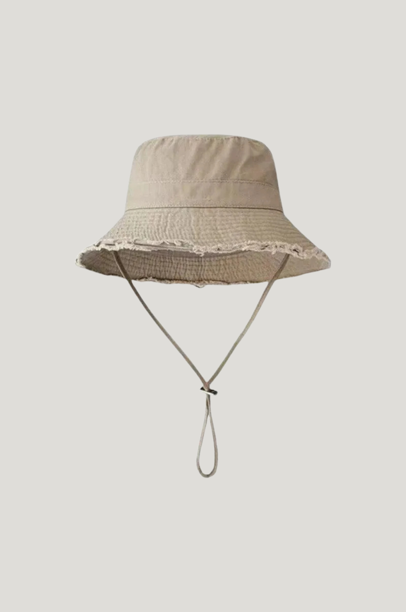 Gewassen katoenen vissershoed – kinband