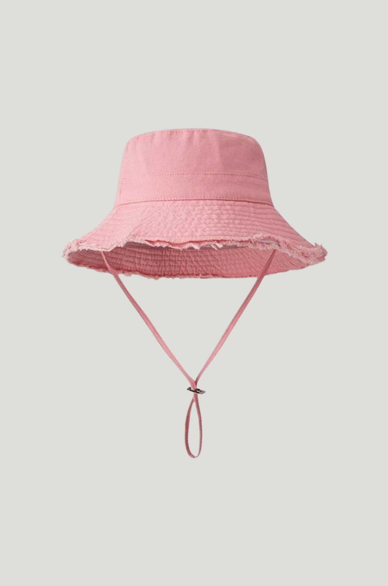 Gewassen katoenen vissershoed – kinband