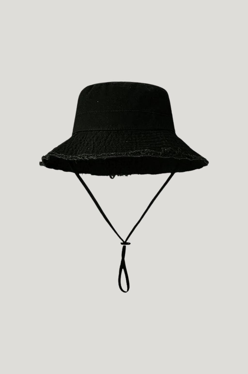 Gewassen katoenen vissershoed – kinband
