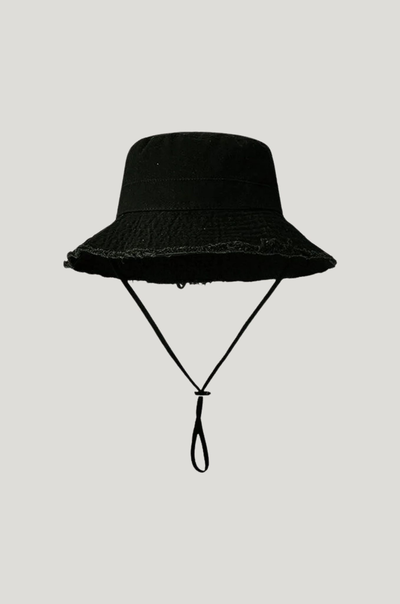 Gewassen katoenen vissershoed – kinband