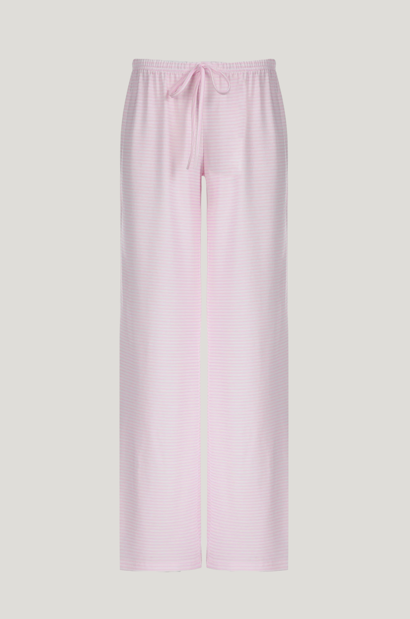 Lage taille wijde broek – gestreept & comfy