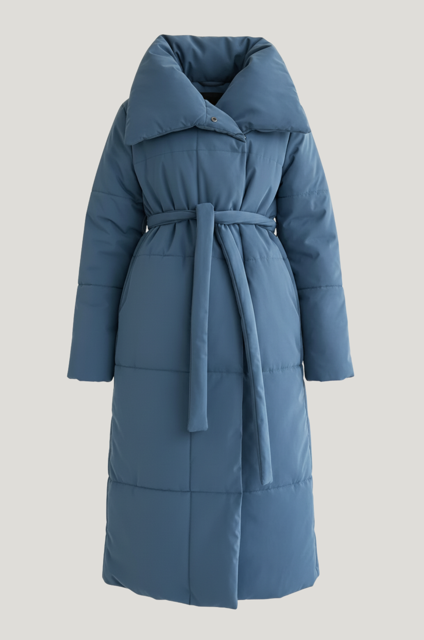 Oversized gewatteerde dames puffer parka