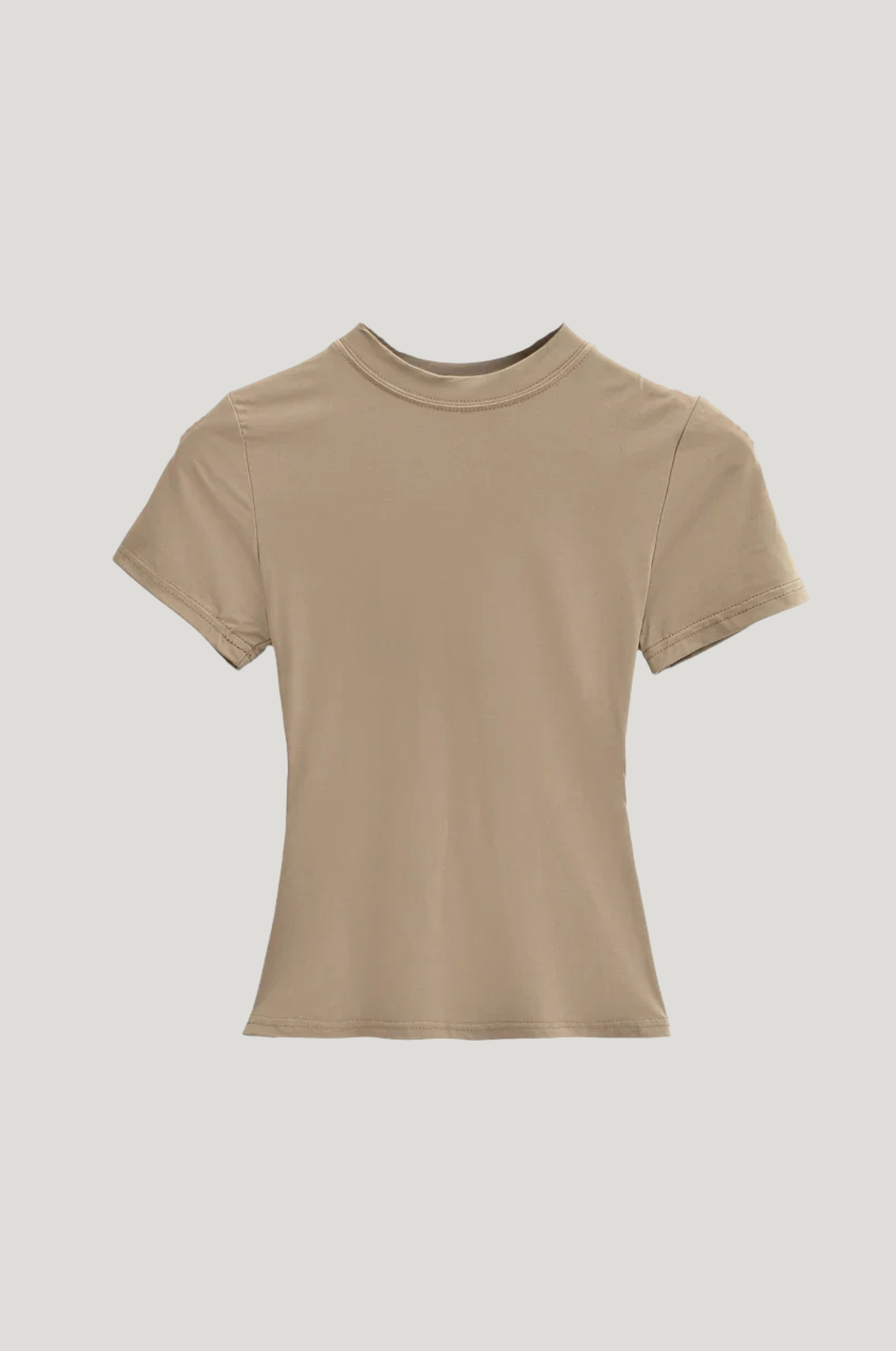 Fitted T-shirt dames – zacht & stretch