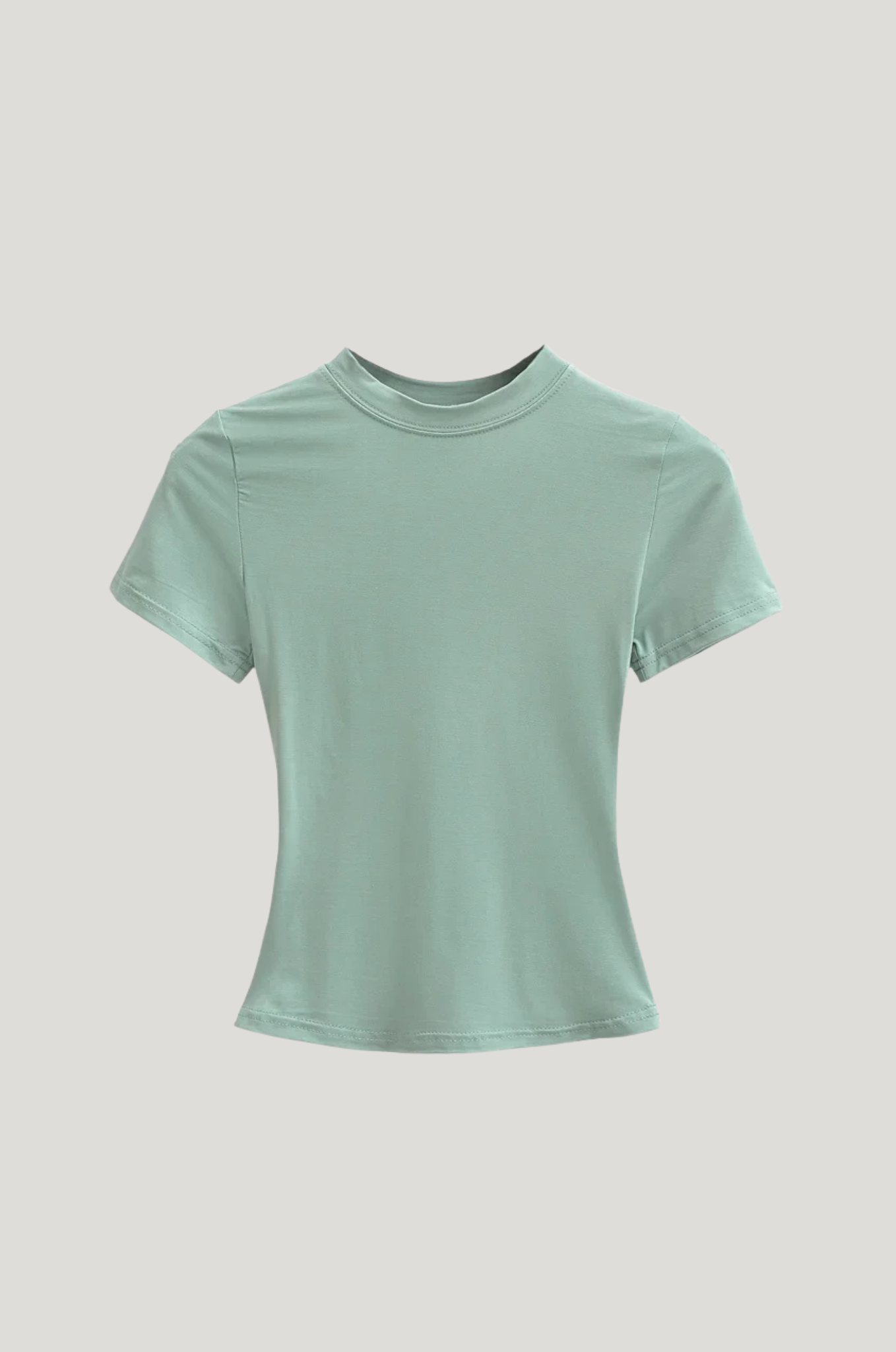 Fitted T-shirt dames – zacht & stretch