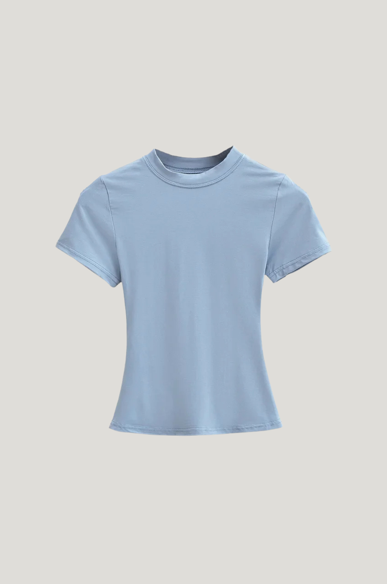 Fitted T-shirt dames – zacht & stretch