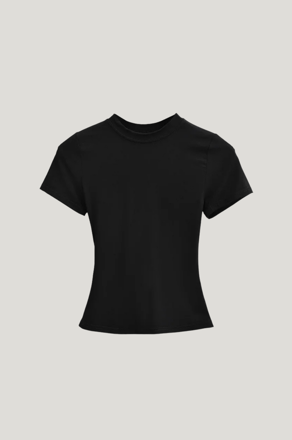 Fitted T-shirt dames – zacht & stretch