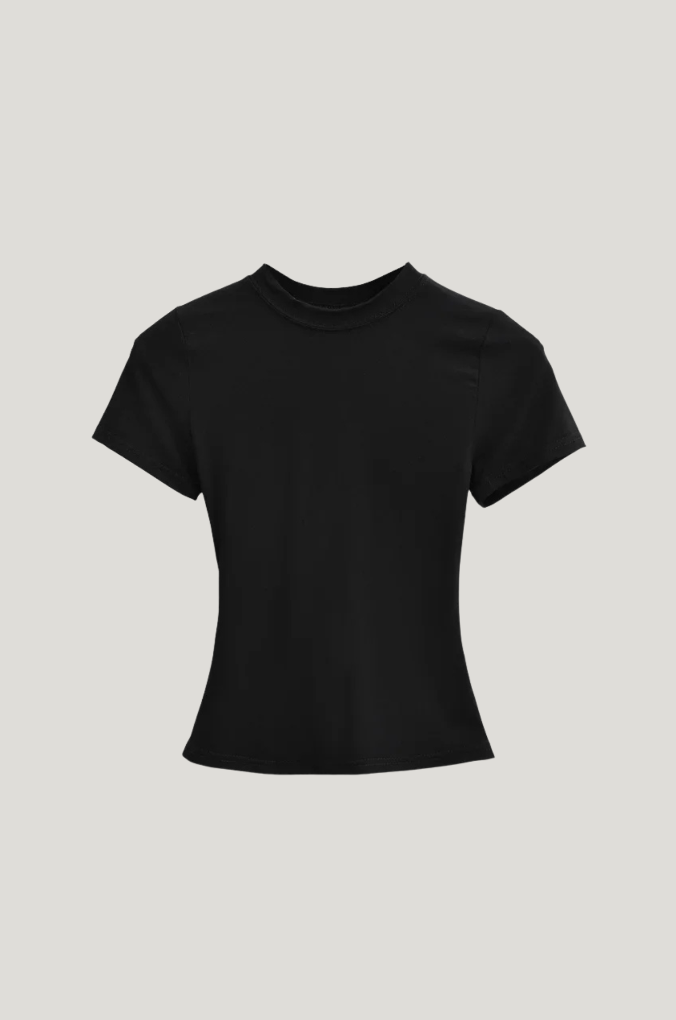 Fitted T-shirt dames – zacht & stretch