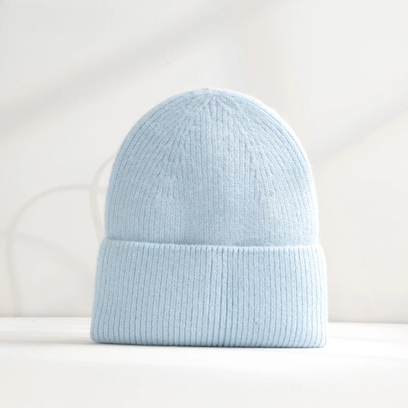 Zachte angora beanie – warm & zacht