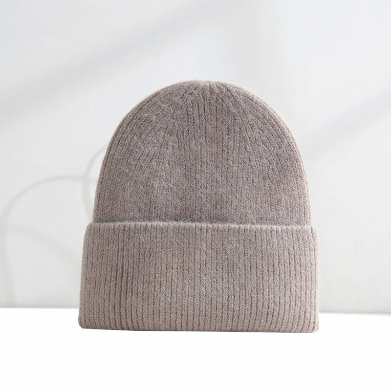 Zachte angora beanie – warm & zacht