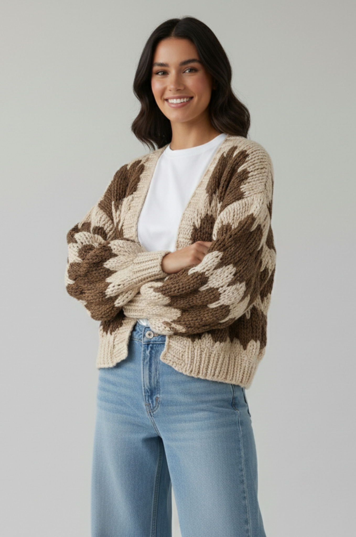 Vintage cropped cardigan – Y2K & pofmouw